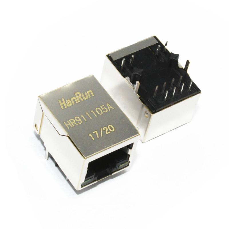 RJ45 Connector Original HR911105 HR911105A Laser printing network transformer