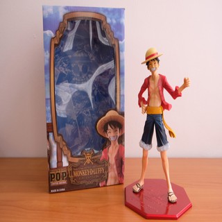 โมเดลOne Piece ลูฟี่ถือเนื้อ(สินค้าจริง)มีเก็บเงินปลายทาง