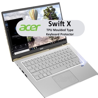 แผ่น TPU ป้องกันคีย์บอร์ด สําหรับแล็ปท็อป Acer Swift X AMD Swift