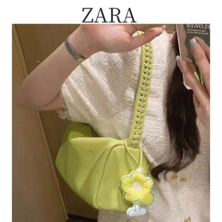 Zara กระเป๋าสะพายไหล่ ทรงเมสเซนเจอร์ เข้ากับทุกการแต่งกาย แฟชั่นฤดูร้อน สําหรับผู้หญิง 2022