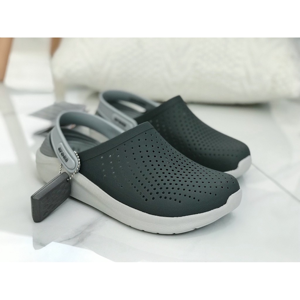 #รองเท้าชายหาด#รองเท้าแตะกลางแจ้งแท้100%Crocs LiteRide™ รองเท้าผู้ชายและผู้หญิง