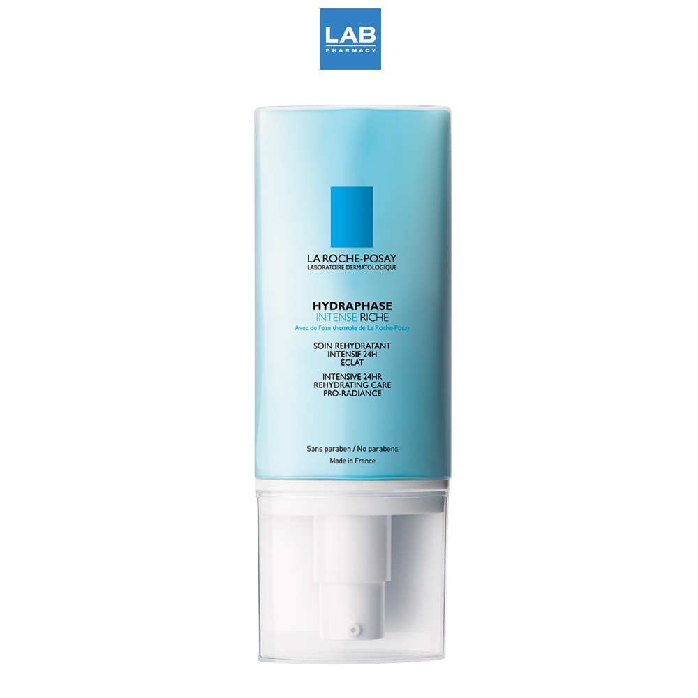 La Roche-Posay Hydraphase Intense Riche 50 ml. - ครีมบำรุงเข้มข้นฟื้นฟูผิวขาดน้ำ ที่บอบบางแพ้ง่าย