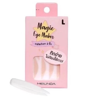 Mei Linda Magic Eye Maker (ตาข่ายติดตาสองชั้นแบบไม่ใช้กาว) 1 กล่อง 60 คู่