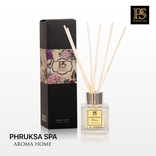 PHRUKSA SPA ก้านไม้หอมปรับอากาศ กลิ่นสวนดอกไม้ 50 มล.(Reed Diffuser 50 ml Garden&amp;Rain)|น้ำหอมบ้าน