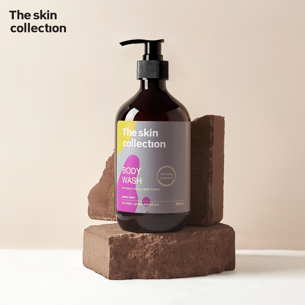 ครีมอาบน้ำผิวหอม ชวนมีเสน่ห์  The Skin Collection Body Wash Secret Dewy 500ml