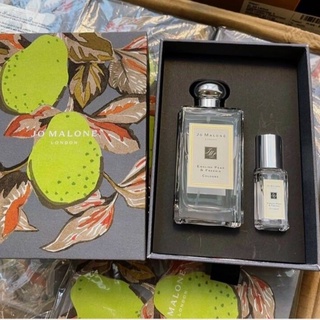 SET น้ำหอม Set Limited Jo Malone English Pear &amp; Freesia Wood Sage Blackberry ขนาด 100ml + 9ml โจมาโลน น้ำหอมของแท้