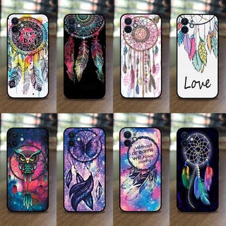 เคส iphone 12  ลายตาข่ายดักฝัน ขอบนิ่มหลังแข็ง เคสมือถือ เคสโทรศัพท์ Case เคส TPU ขอบนิ่มหลังแข็ง ไม่ขูดตัวเครื่อง