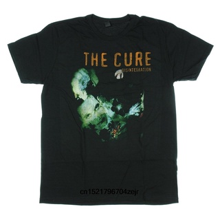 เสื้ Lyzh เสื้อยืดลําลอง แขนสั้น พิมพ์ลาย The Cure Disintegration แฟชั่นฤดูร้อน สําหรับผู้ชาย ผู้หญิงS-5XL