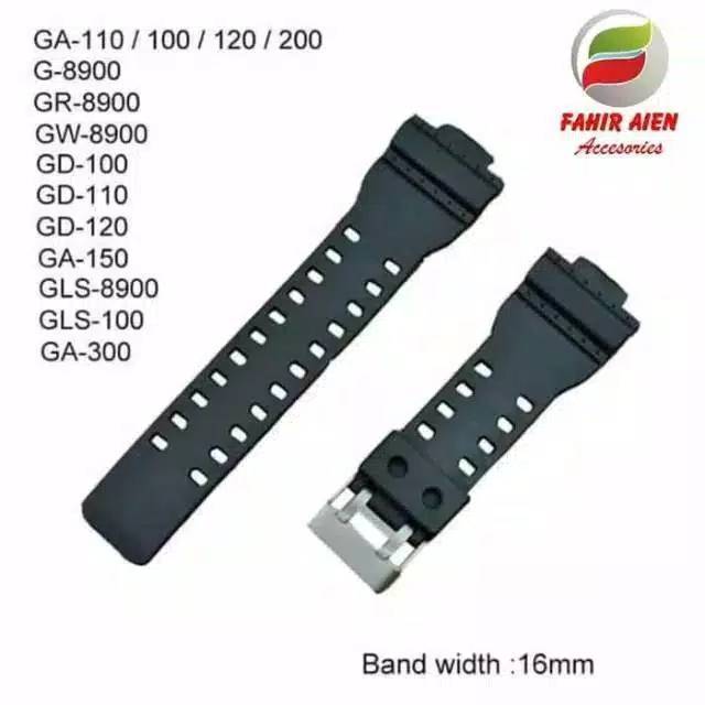 Casio G-SHOCK G8900 GR8900 G-8900 GR-8900 GR-8900 WATCH STRAP RUBBER STRAP