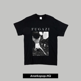 เสื้อผ้าผชเสื้อยืด พิมพ์ลาย Fugazi BAND แฟชั่นสําหรับผู้ชายS-5XL