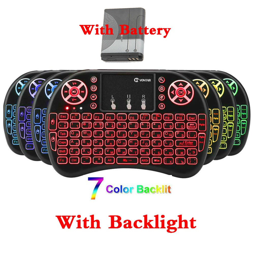  russian english sanish hebrew french mini 2 4ghz wireless