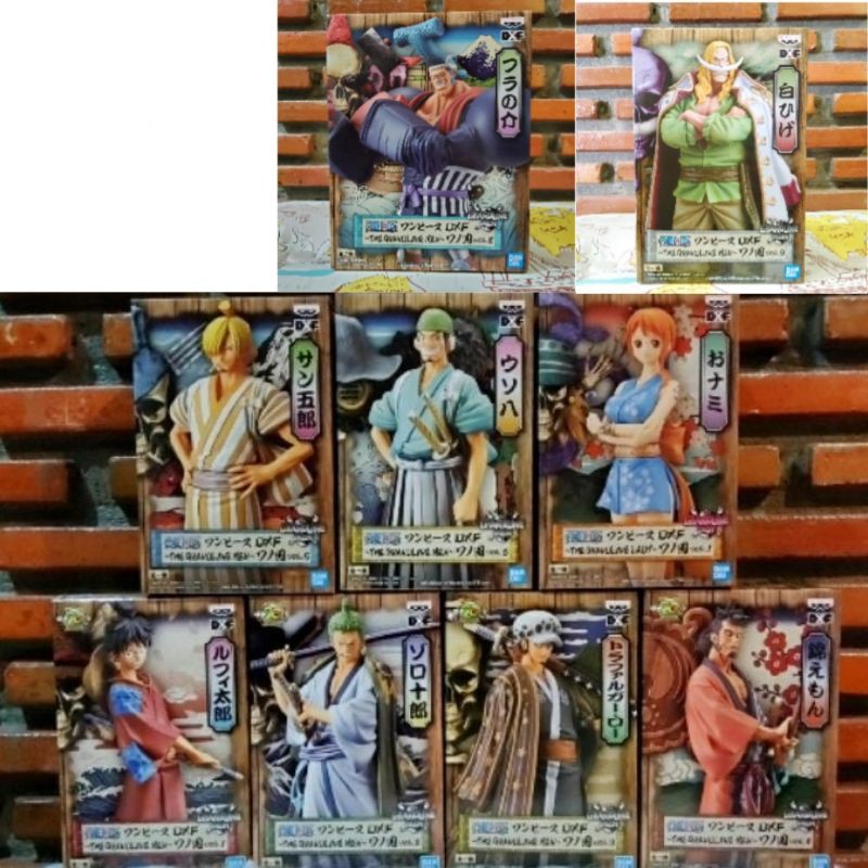 One Piece DXF The Grandline Men Wano Kuni -Lot🇯🇵- Luffy,Zoro,Law,Sanji,nami วันพีช ลูฟี่,โซโล,ซันจิ,