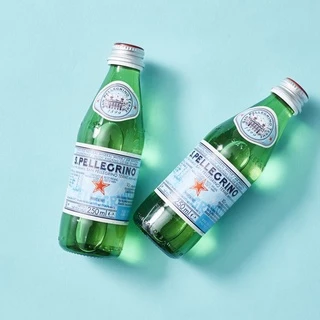 📌ส่งฟรี🌟พร้อมส่ง🌟San Pellegrino Sparkling Mineral Water 250 ml glass 24 ขวด ซานเพลลีกรีโน น้ำแร่ธรรมชาติชนิดมีฟอง