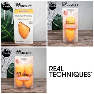 [Real Techniques] Miracle Complexion Sponge เรียลเทคนิค ฟองน้ำแต่งหน้า สำหรับการลงรองพื้น ฟองน้ำไข่ Beauty Blender