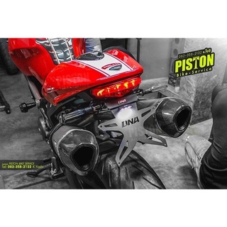 M796 M795 ท้ายสั้นพับ และไม่พับ DNA Evo เพลทตรงรุ่น  by Pistonbike