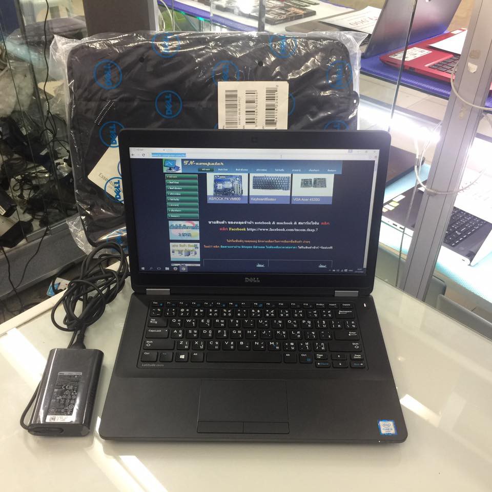 โน๊ตบุ๊คมือสอง รุ่น DELL Latitude E5470 สำหรับทำงาน อึด ทน TN SHOP