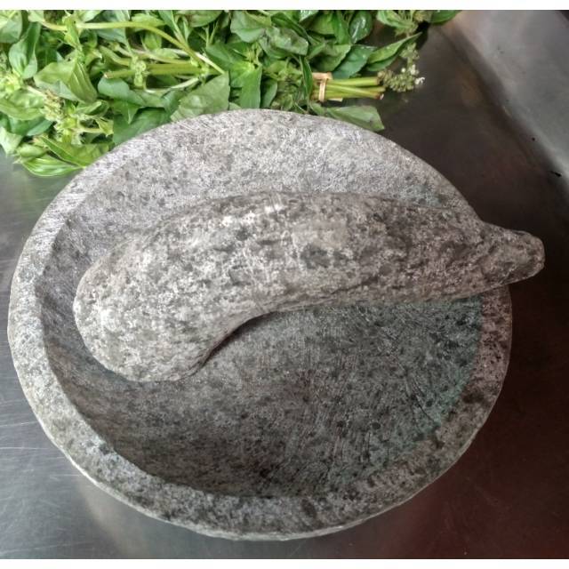 COET / COBEK Original Stone One Set / RUJAK / SAMBAL เส้นผ่านศูนย์กลาง 20 ซม.