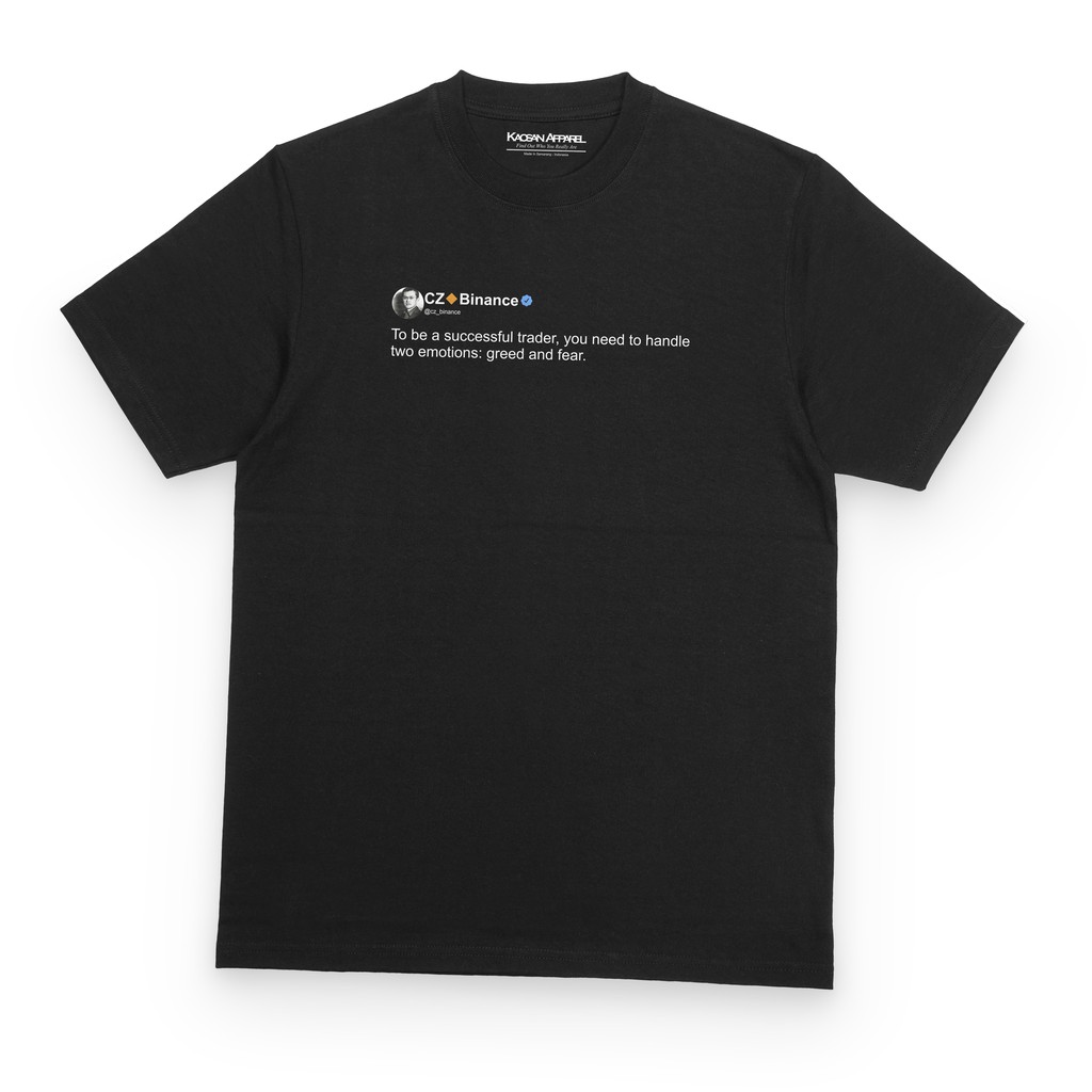 เสื้อยืด Crypto "Tweet CZ Binance" - เสื้อยืด Cryptocurrency/เสื้อยืด Crypto/เสื้อยืด Crypto/ เสื้อย