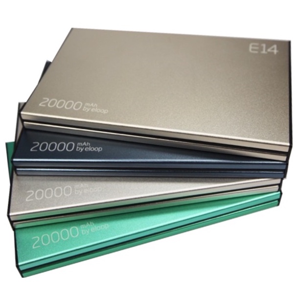 E14 Power Bank แบตสำรอง ความจุ 20000mAh พร้อมสายชาร์จ พาวเวอร์แบงค์ แบตเตอรี่สํารอง