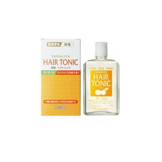 Yanagiya Hair Tonic 240ml (orange) โทนิคที่ขายดีในญี่ปุ่น ช่วยเสริมสร้างรากผมให้ขึ้นใหม่ ลดอาการหลุดร่วงของเส้นผม