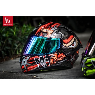 MT Helmet TARGO PRO HANZO - GLOSS RED