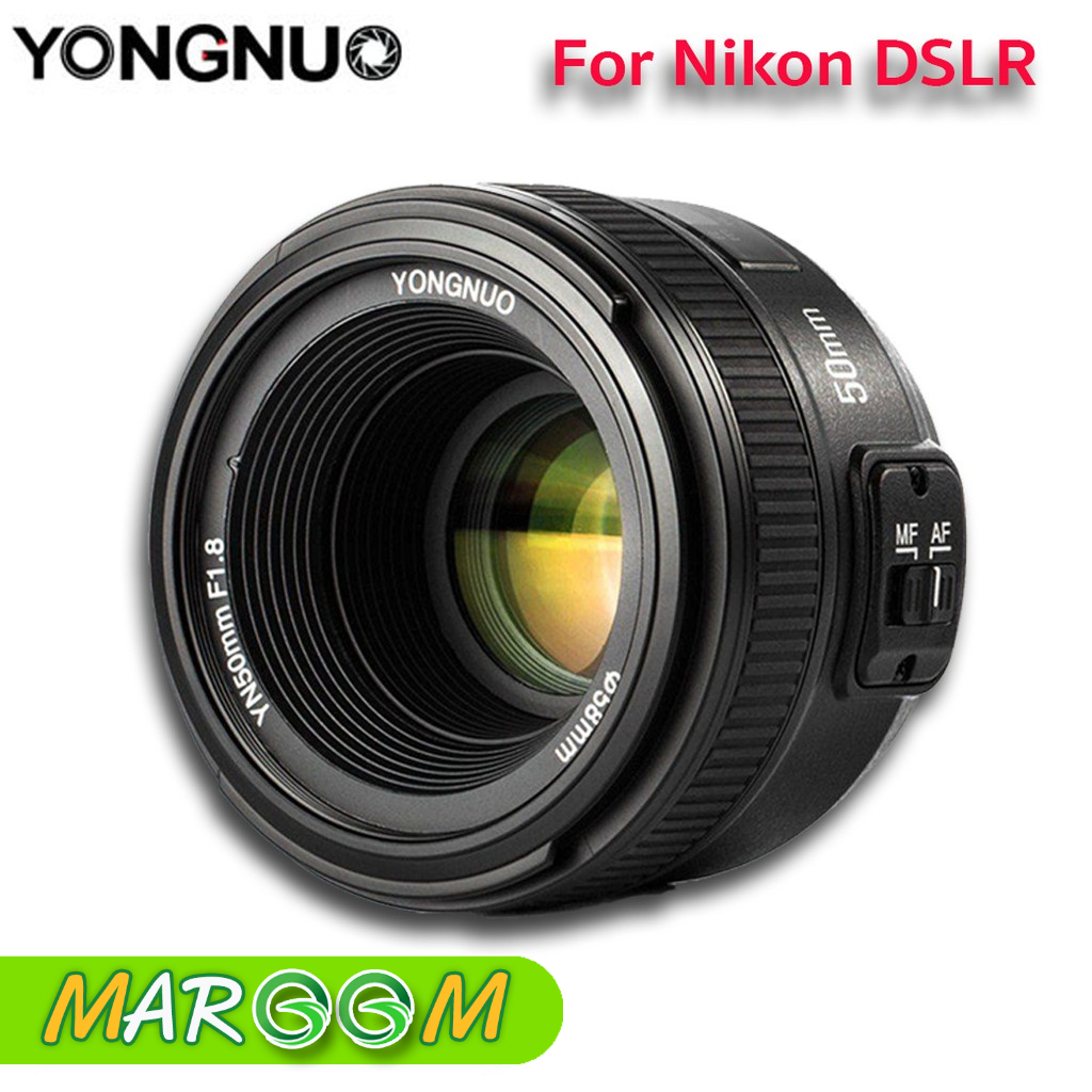 LENS YONGNUO YN 50mm f/1.8 for Nikon F Mount รับประกัน 1 ปี