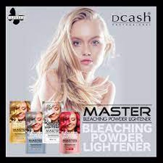 !!ใหม่!! ดีแคสชุดผงฟอกผม DCash Bleaching Powder  (15g.+60ml.)