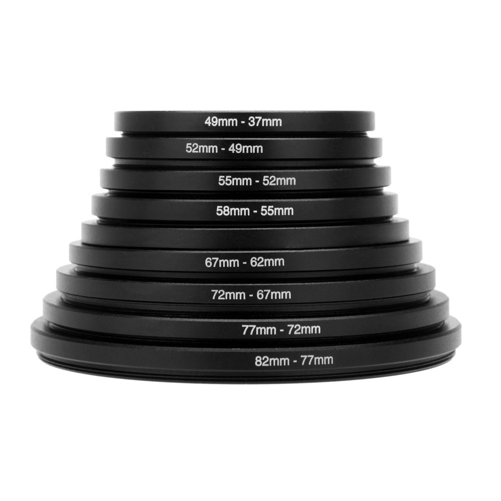 18pcs Camera Lens Filter Step Up amp Down Ring Adapter for Canon Nikon ...