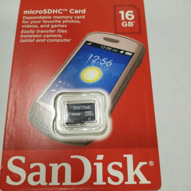Sandisk micro sd card class4