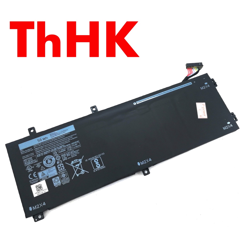 ของแท้ 56WH RRCGW แบตเตอรี่แล็ปท็อปสำหรับ DELL Precision 5510 DELL XPS 15 9550 โน้ตบุ๊ค LOPD #2