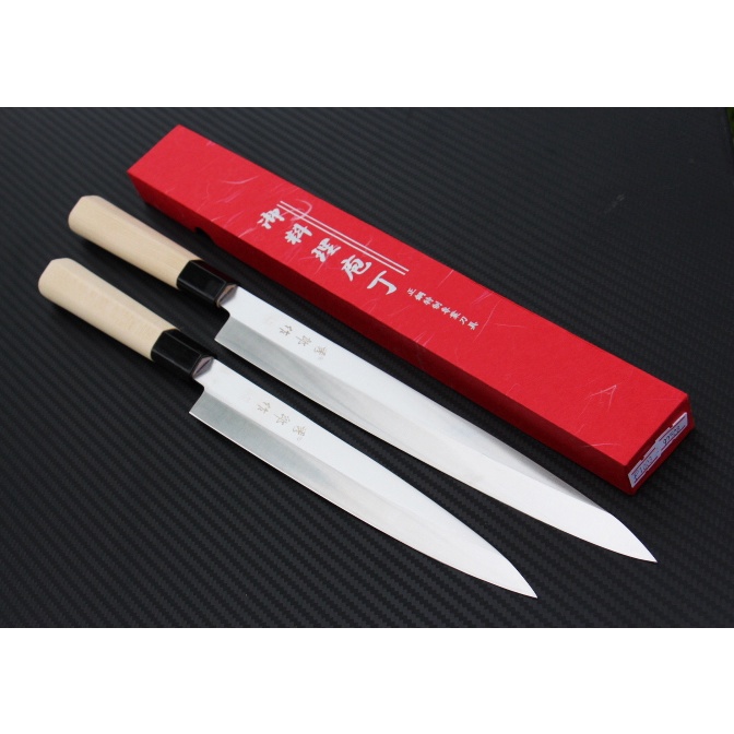 มีดเชฟญี่ปุ่น Yanagiba KNIFE ใบมีด Stainless  Steel  ขนาด 17 นิ้ว สำหรับแล่เนื้อปลา