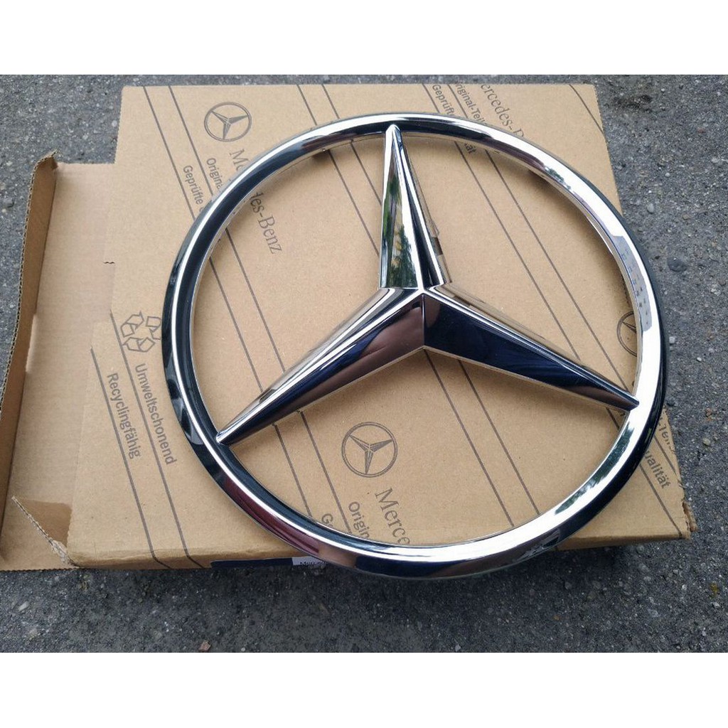 Auto Parts for Mercedes-Benz Front Grill Star Emblem Genuine Original ...