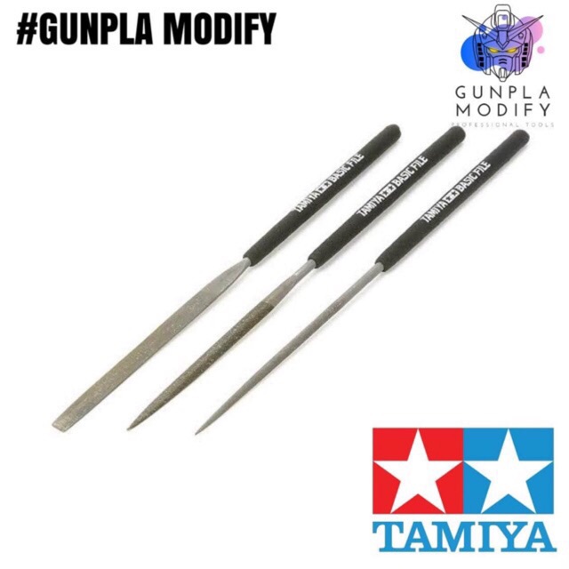 TAMIYA 74104 ตะไบละเอียด Basic File Set Smooth Double Cut