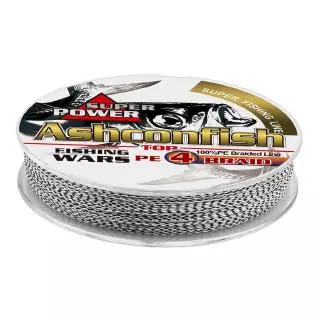 Ashconfish สาย PE ถัก4 เส้น ยาว 100เมตร Dyneema สาย PE X4 สายเบ็ดตกปลา เส้นจุดที่มองไม่เห็น