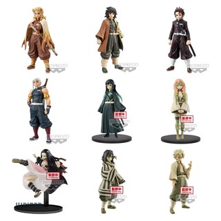 ของเล่น ตุ๊กตา โมเดล ฟิกเกอร์ ดาบพิฆาตอสูร Bandai Banpresto Demon Slayer Kimetsu no Yaiba Figure ใหม่+แท้100% ชุด2