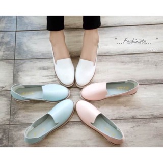 Korea flat shoes รองเท้าคัชชู