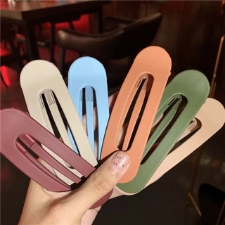 กิ๊บติดผมสี ปากเป็ดใหญ่ กิ๊บติดผมหน้าม้าผู้หญิง กิ๊บติดผมหน้าม้าแบบแน่น ปากเป็ด