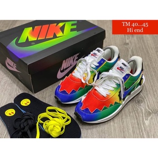 🌈Nike Sacai เวอร์ชั่นใหม่ล่าสุดสินค้าพร้อมอุปกรณ์ครบ พร้อมส่ง ถ่ายจากสินค้าจริง 💯 #รองเท้าผ้าใบ#รองเท้า #รองเท้าพร้อมส่ง