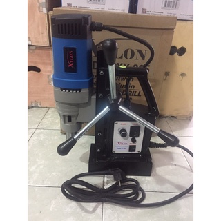 🔥โค้ดINC3LEL3ลด30฿สว่านแท่นแม่เหล็กไฟฟ้า 80mm /1950W Magnetic Drill ยี่ห้อ XYLON รุ่น XY-80S