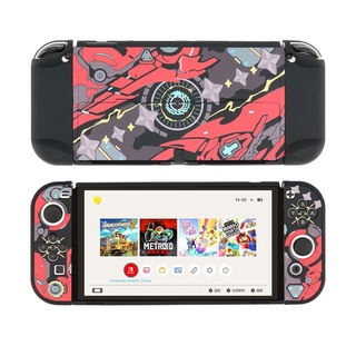 เคสคริสตัล PC แข็ง เนื้อแมตต์ สําหรับ Nintendo Switch Oled NS Joy-Con Xenoblade 3 Skin