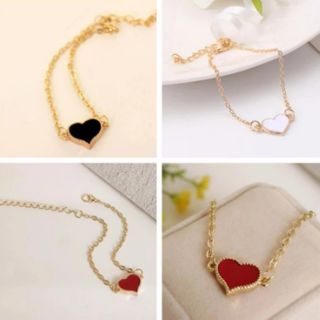 (พร้อมส่ง) สร้อยข้อมือ รูปหัวใจ sale กำไล กำไลข้อมือ แฟชั่น ราคาถูก ลดราคา ทุน น่ารัก งานดี จี้