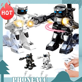 &lt;PHONEACC TOY&gt;Electric RC Battle Boxing Robot 2.4G Remote Control Humanoid Fighting Kids Toy