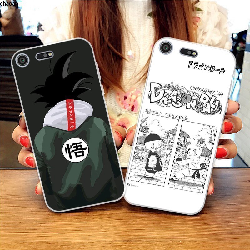 Sony Xperia Z3 Z5 XZ1 XZ2 XZ Premium XZ3 XZ4 Compact Dragon Ball-6 Soft Silicon Case Cover