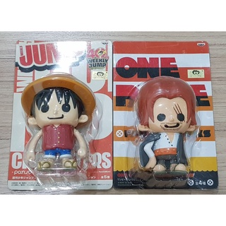 Panson Works One Piece วันพีช Luffy Shanks ลูฟี่ แซงคูส ของใหม่ ขายเป็นคู่ งาน Banpresto Lot Japan หายาก