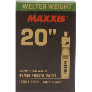 ยางใน MAXXIS รุ่น Welter Weight ขนาด 20 นิ้ว จุ๊ปเล็ก และ จุ๊ปใหญ่