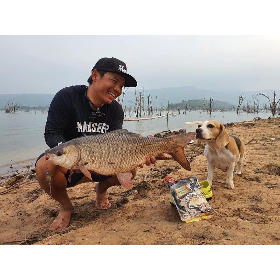 🔥โปร3ถุง🔥 เหยื่อตกปลา เฟี๊ยบ ลุงอดัม สูตร 1 กินยกฝูง บ่อแข่งก็ใช่ หมายธรรมชาติก็ชอบ - รูปที่ 6