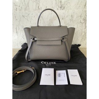 Celine micro beltbag grey y.19 สภาพใหม่มาก