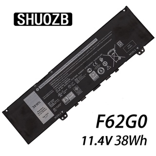 F62G0 Laptop Battery For Dell Inspiron 13 7370 7373 7380 7386 Vostro 5370 RPJC3 F62GO CHA01 39DY5 P83G P87G P91G 11.4V 3