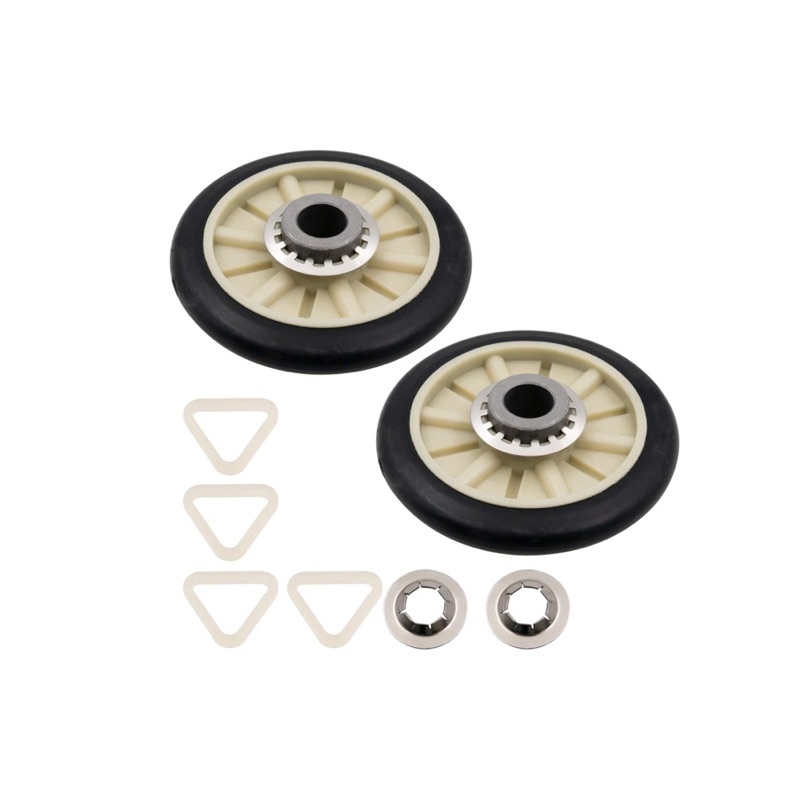 พร้อมส่ง ลูกล้อประคองถังเครื่องอบผ้า Whirlpool รุ่น 3LWED4705FW , 3LWED4705FW0 , 3LWED4815FW , 3LWED