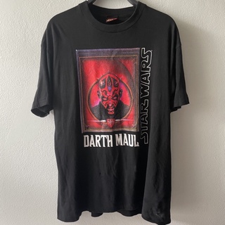 ผ้าฝ้ายคอกลมSTAR WARS DARTH MAULfrom S-4XL